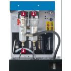 MARK CSAVARKOMPRESSZOR MSM MAXI 15 DF - 270/10BAR - AD 2000 SZÁRÍTÓVAL, ELŐ- ÉS FINOMSZŰRŐVEL ÉS ES 4000 BASIC  VEZÉRLŐEGYSÉGGEL