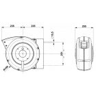 AUTOMATA KÁBELDOB ZECA 7525 RNF, 10+2 MÉTER, 5X2,5 MM², IP 42