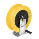 KÉZI TÖMLŐDOB, ROZSDAMENTES ACÉL 4430 SOROZAT MOD. 74345/30, VÍZ (MAX. 130°) 200 BAR-IG BEMENET IG 3/8' / KIMENET IG 1/2', 'ABS MŰANYAG DOB'