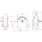 IPARI TÖMLŐDOB 700/L 270 SOROZAT 24V ELEKTROMOS HAJTÁS, OLAJHOZ ÉS HASONLÓ TERMÉKEKHEZ, 70 BAR