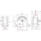 IPARI TÖMLŐORSÓ SOROZAT 700 / L 410 HIDRAULIKUS HAJTÁS, OLAJHOZ ÉS HASONLÓ TERMÉKEKHEZ, 70 BAR