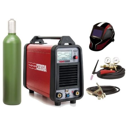 PROFESSZIONÁLIS AWI DC HEGESZTŐ INVERTER "PFC" CEBORA WIN TIG 'DC' 220 M PLUG & PLAY SZETT