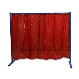 HEGESZTÉSI VÉDŐFAL 1 RÉSZES 2,1mx1,83m "PIROS"