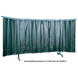   HEGESZTÉSI VÉDŐFAL 3 RÉSZES 3,8mx1,83m "SÖTÉTZÖLD"