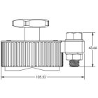 MÁGNESES PÓLUS CSATLAKOZÓ 600 A, Ø 70 mm