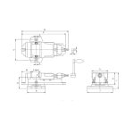 FORGATHATÓ GÉPSATU - 6"/150mm