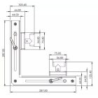 MAGSWITCH MÁGNESES HEGESZTÉSI SZÖG 90°  ANGLE 600