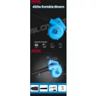 400W ELEKTROMOS LOMBFÚVÓ