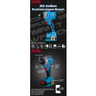 300NM KEFE NÉLKÜLI ÜTVECSAVAROZÓ GÉP (AKKUVAL+TÖLTŐVEL)