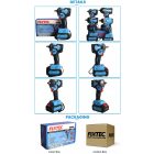 550NM KEFE NÉLKÜLI ÜTVECSAVAROZÓ GÉP (AKKUVAL+TÖLTŐVEL)