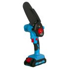 AKKUMULÁTOROS LÁNCFŰRÉSZ 20V - 4" (AKKUVAL+TÖLTŐVEL)