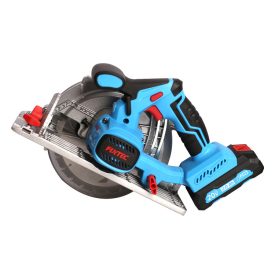 AKKUMULÁTOROS KÖRFŰRÉSZ 20V - 185MM (AKKUVAL+TÖLTŐVEL)