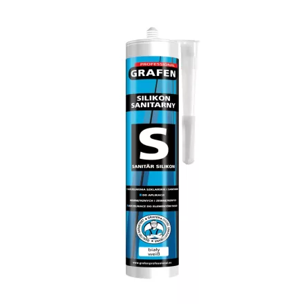 SZANITER SZILIKON FEHÉR SZÍNBEN 280ML