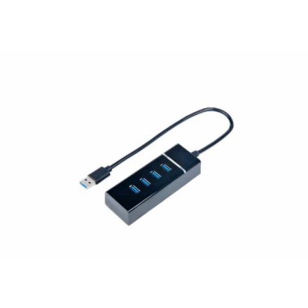 Adatkábel elosztó, 4 csatlakozással USB/USB