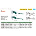 Vízálló (IP67) digitális tolómérő 0-150/0.01 mm