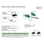 Vezeték nélküli adatkimenetes tolómérő 0-200/0.01 mm