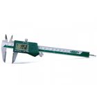 Digitális keményfém alsó csőrű tolómérő görgővel 0-200/0.01 mm