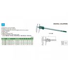 Digitális hosszú csőrű tolómérő külső mérésekhez 0-300/90/0.01 mm