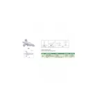 Hegesztés ellenőrző idomszer 0-20/0.1 mm