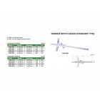 Nóniuszos mélységmérő 0-200/0.02 mm