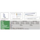 Lineáris mérőléc 750 mm, 60 m/min