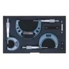 Analóg külső mikrométer készlet 1µm ostzású 0-75/0.001 mm