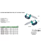 Jobb- és balkezes analóg külső mikrométer 100-125/0.01 mm