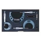 Analóg külső mikrométer készlet 1µm ostzású 0-150/0.001 mm