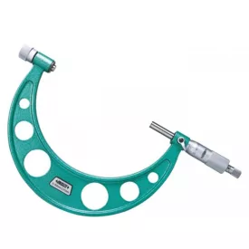   Analóg külső mikrométer cserélhető ülékkel 100-200/0.01 mm