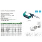 Digitális horonymérő mikrométer, B-típus 0-25/0.001 mm