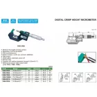 Digitális hullámmagasság-mérő mikrométer 0-25/0.001 mm