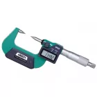 Digitális 30° hegyesvégű mikrométer 75-100/0.001 mm