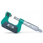 Analóg univerzális külső mikrométer nem-forgó orsóval 0-25/0.01 mm