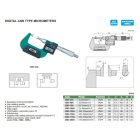 Digitális külső csőrös mikrométer 25-50/0.001 mm