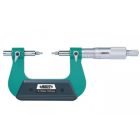 Fogaskerékmérő analóg mikrométer cserélhető gömb betéttel 75-100/0.01 mm