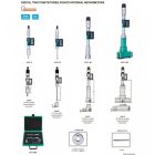 Digitális kétpontos furat mikrométer készlet 3-6/0.001 mm