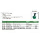 Digitális hárompontos furat mikrométer készlet 12-20/0.001 mm