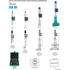 Digitális hárompontos furat mikrométer 10-12/0.001 mm