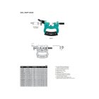 Mérőórás villás idomszer 125-150 mm