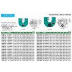 Szabályozható villás idomszer 120-127 mm