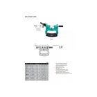 Mérőórás villás idomszer 250-275 mm