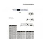 Analóg csőmérő belső mikrométer 125-150/0.01 mm