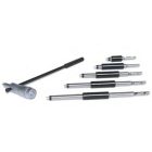 Belső csőmérő mikrométer hosszabbítóval 200-500/0.01 mm