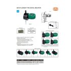 Digitális hátsó füles tipusú mérőóra 0-12.7/0.01 mm