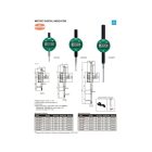 Lapos hátú metrikus digitális mérőóra 0-25.4/0.01 mm