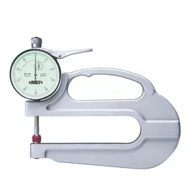   Mechanikus vastagságmérő, B-típus, mély kengyellel 0-20/0.01 mm