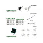 Hosszabbító rúd mérőóra tapintókhoz 4/75 mm