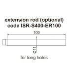 Hosszabbító rúd, ISR-S400 érdességmérőhöz 11x100 mm