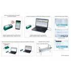 Felületi érdességmérő, elválasztható típus X~17.5 mm, Z~320um