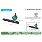 Síklapúság és egyenesség ellenőrző mérőeszköz 200/0.001 mm